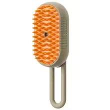 3-in-1 Pet Steam Brush — Groom, Massage & Deshed in Seconds